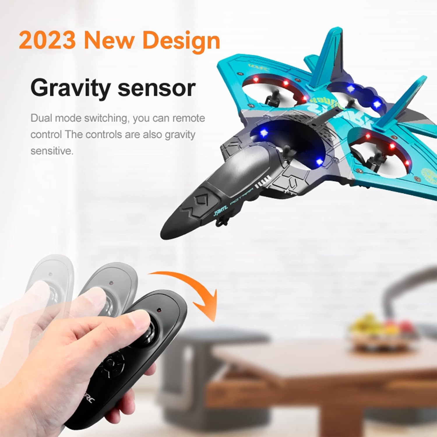 dron tipo avion para niños y niñas