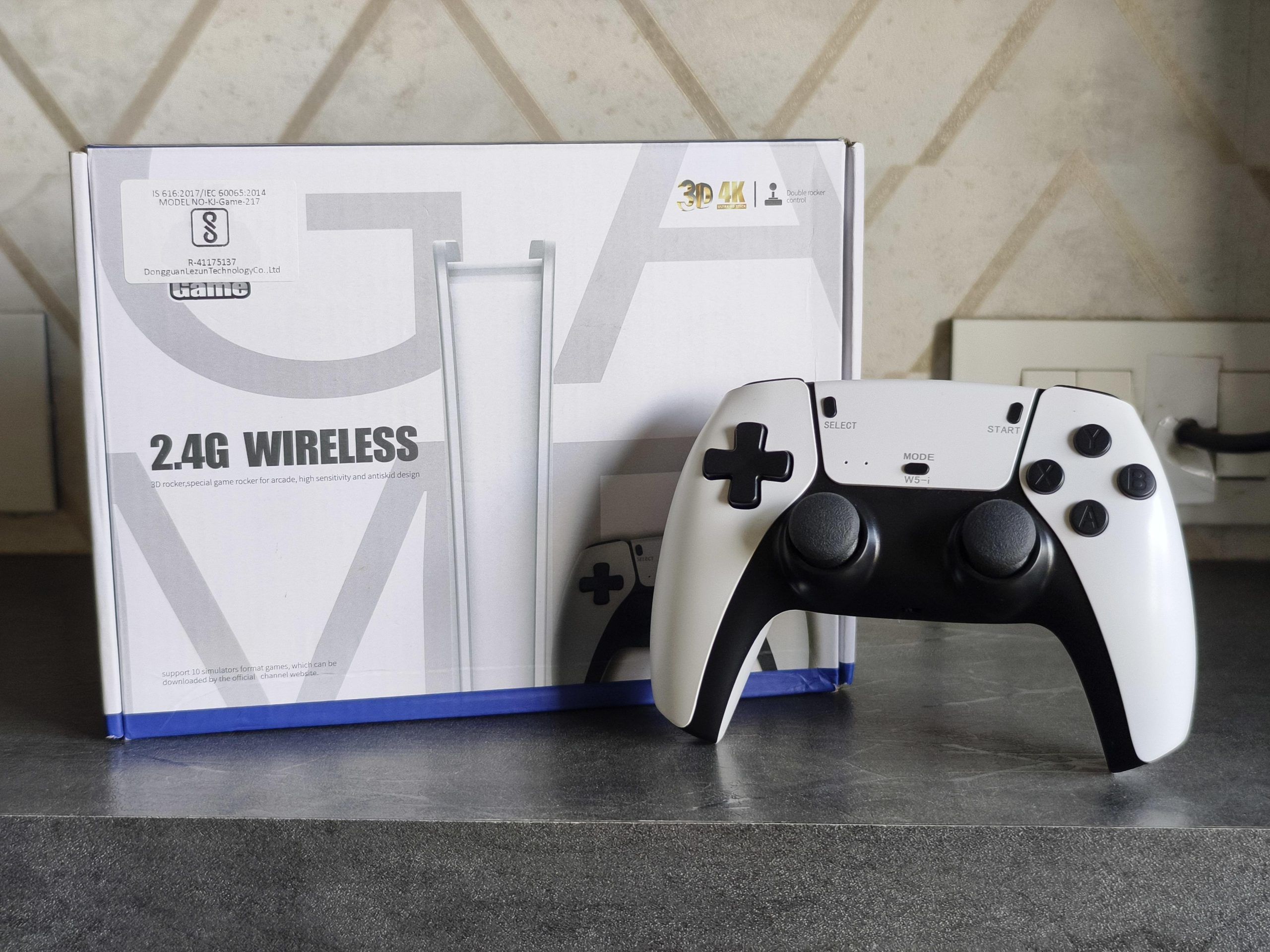 consola de videojuegos game blanca